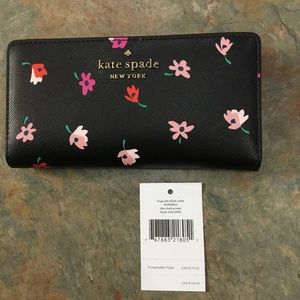 Kate Spade Large Slim Bifold Wallet